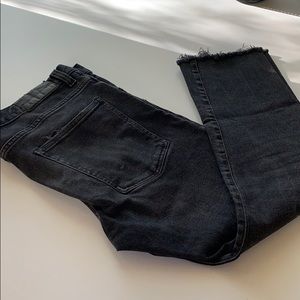 H&M LOGG SLIM FIT CROP JEAN